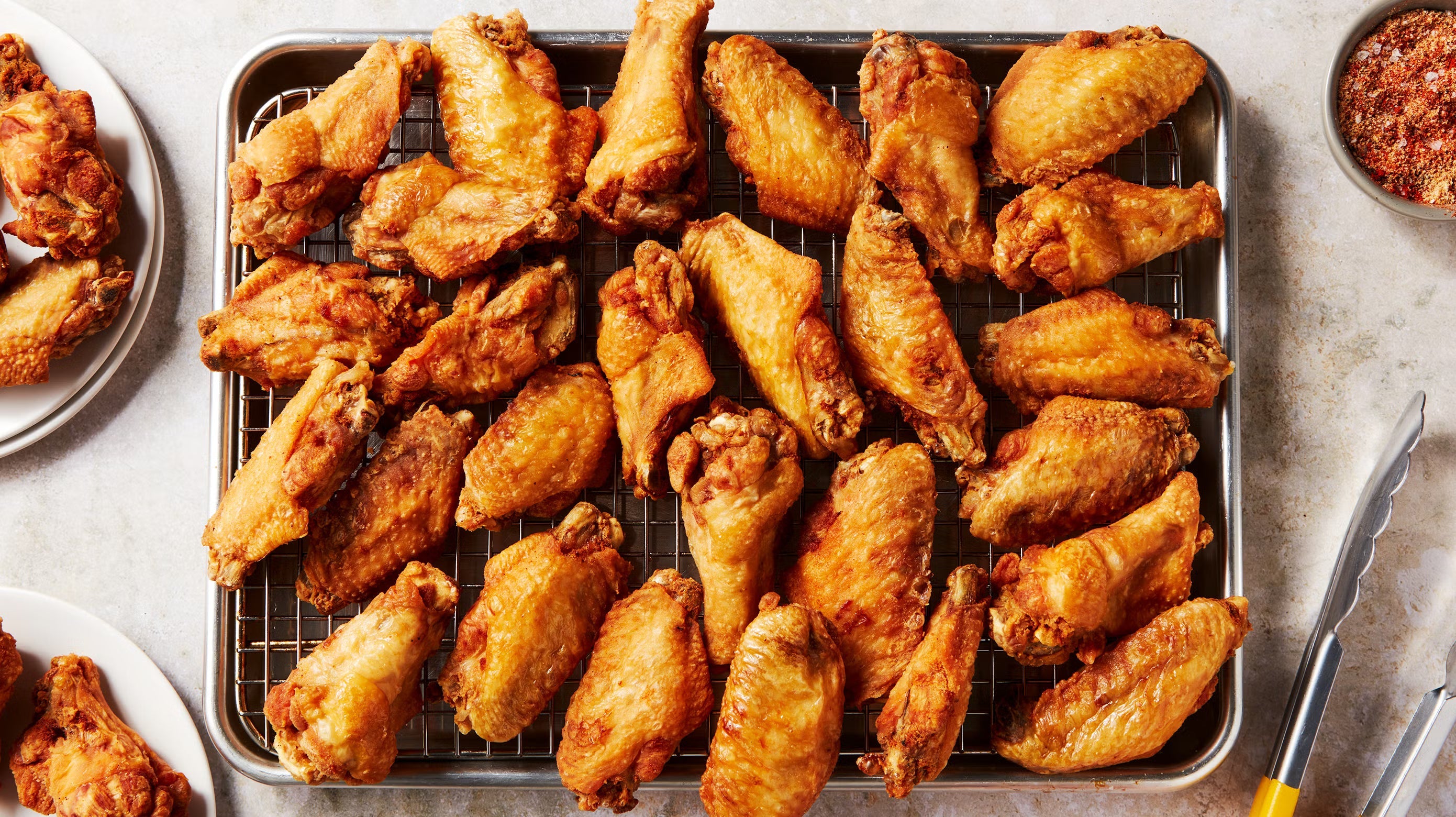 hot honey chicken wings
