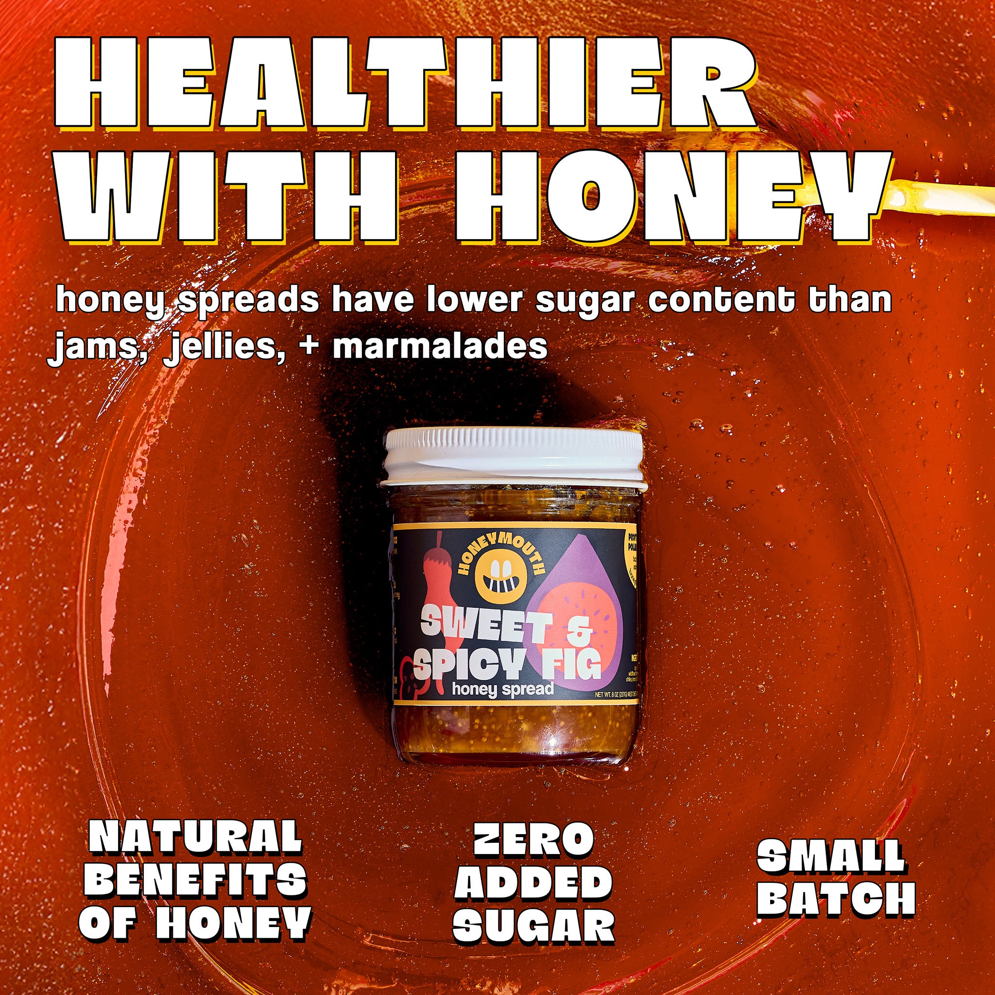 Sweet & Spicy Fig Honey Spread