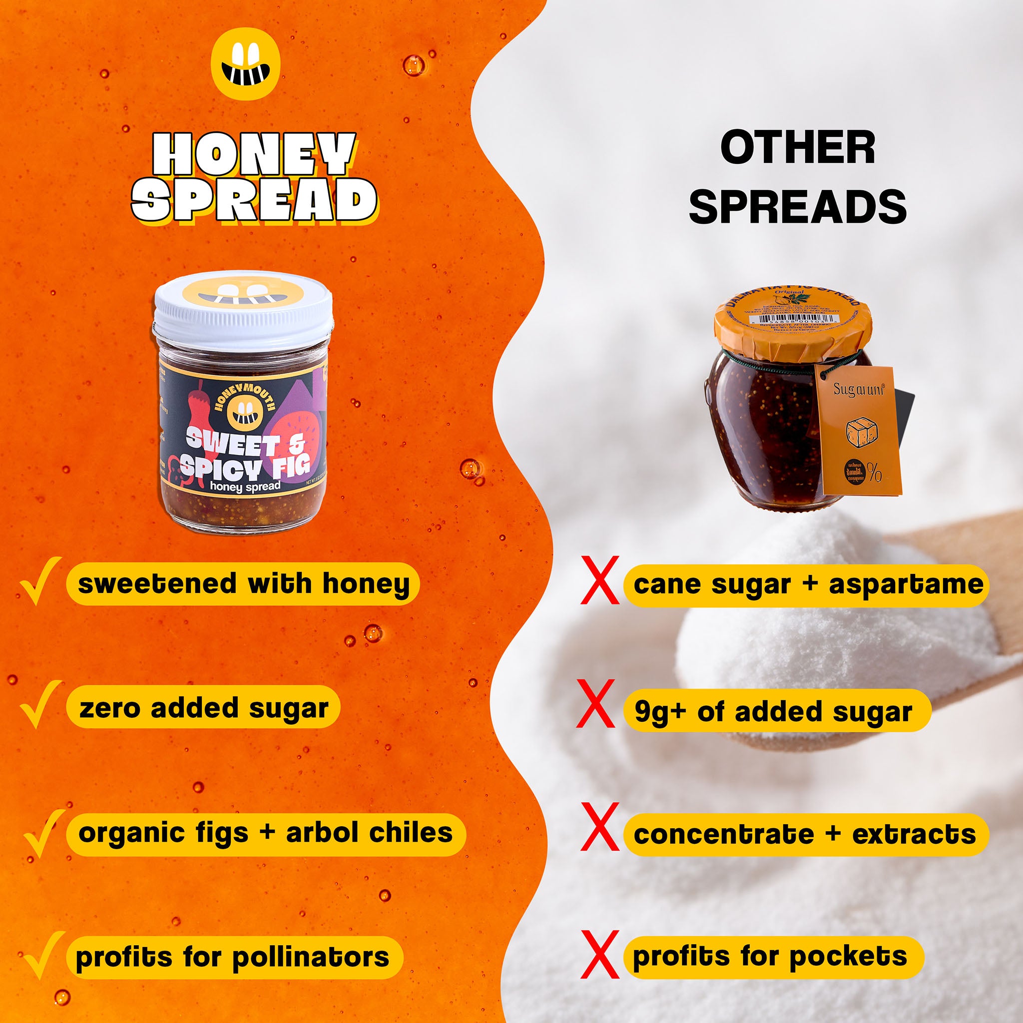 Sweet & Spicy Fig Honey Spread
