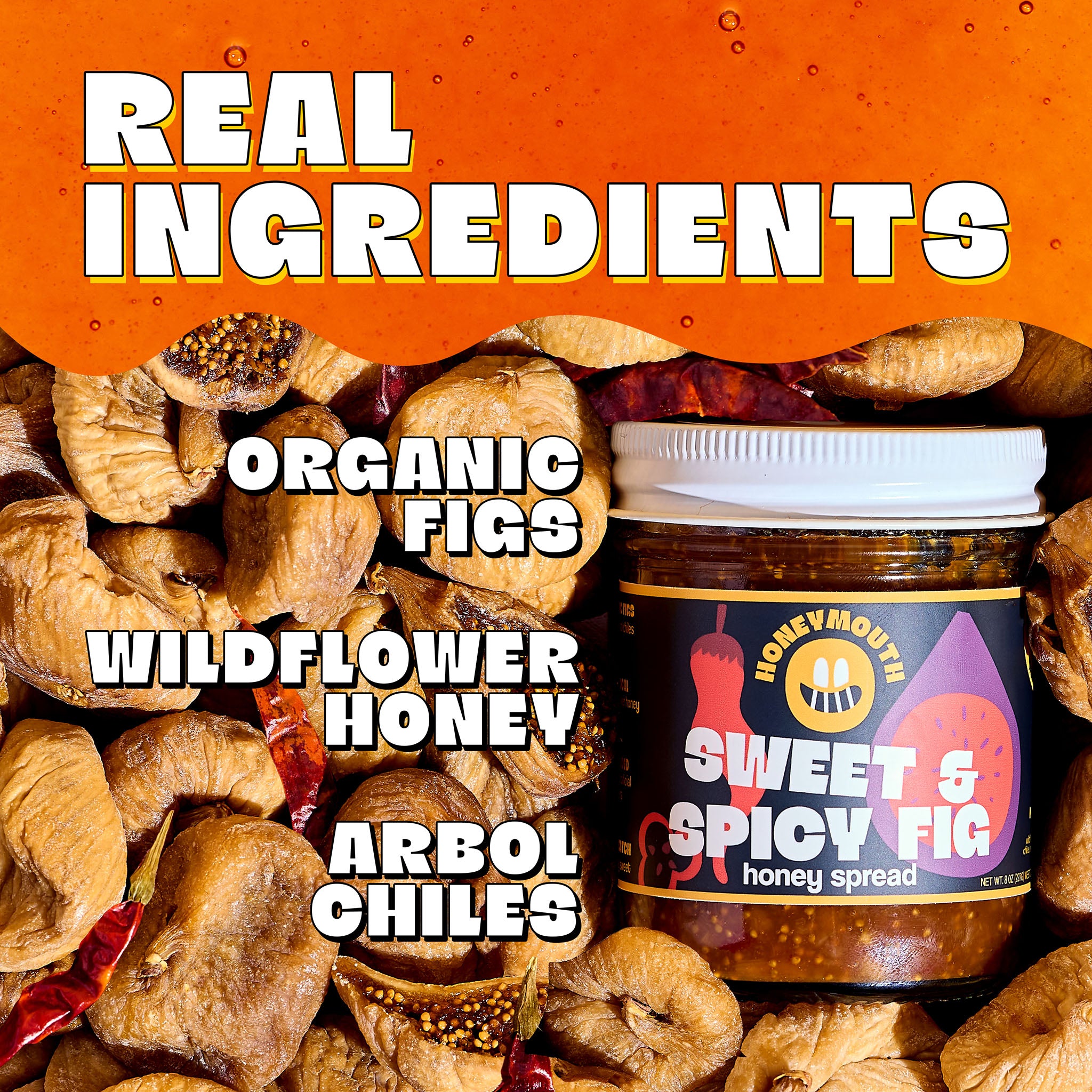 Sweet & Spicy Fig Honey Spread